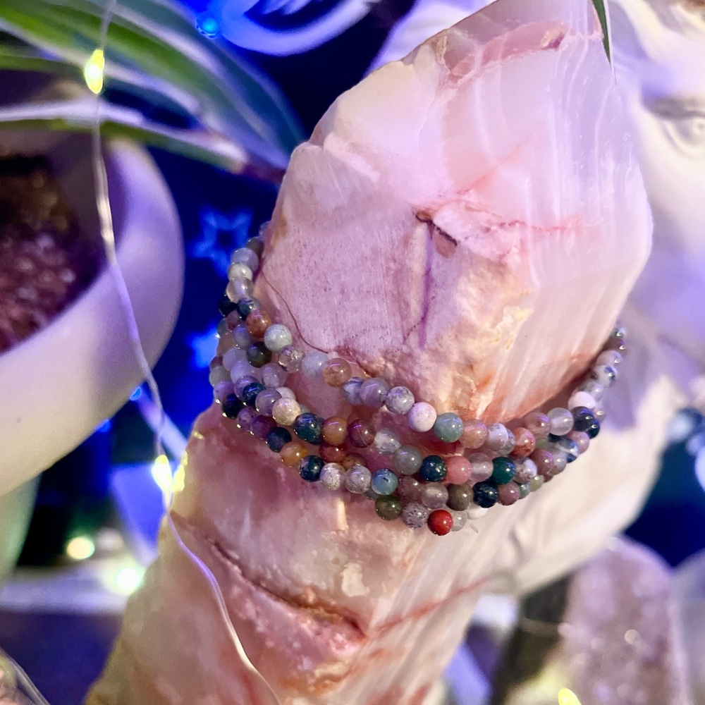 Ocean Jasper Gemstone Bracelet